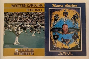 1983 & 1985 Western Carolina Catamounts Football Media Guide - Picture 1 of 1