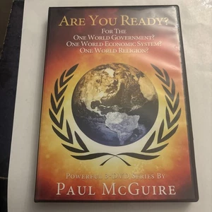 Are You Ready DVD For The One World Government Paul McGuire 3 Disc Set REGION 2 - Picture 1 of 6
