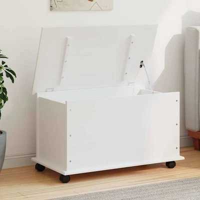 Storage Chest White Solid pine wood 70 L Storage Chest - Image 1 of 4