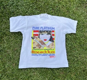 Vintage Thee Dollhouse Gentleman’s Club Pure Platinum Shirt Sz Medium - Picture 1 of 13