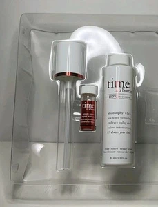 Philosophy Time in a Bottle 100 % kontrolliert Resist Renew Repair Serum 1,3 Unzen Lesen - Bild 1 von 5