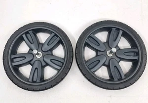 Husky 2600 Psi Pressure Washer HU80722 12" Wheel Part HDPE308451004 2 Wheels - Picture 1 of 14