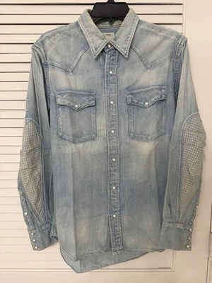 Visvim Denim Western Shirt Long Sleeve Size 1 - Image 1 of 4