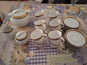 servizio caffe bavaria da 12 anni 40 in Oro zecchino di Jahann Seltmann - Foto 1 di 11