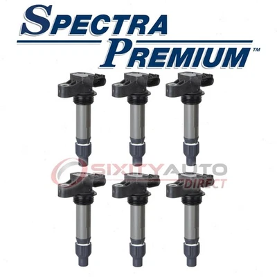 6 pc Spectra Premium Ignition Coil for 2015-2016 Chevrolet Colorado - Wire vs Foto 1 de 4