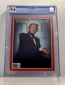 Time Magazine 2024 U.S. President Donald Trump Person Of The Year CGC 9.6 - Bild 1 von 8
