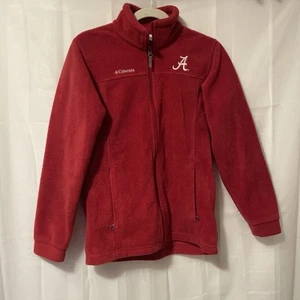 Youth Alabama Team Jacket Columbia Alabama Jacket Full Zip Fleece Jacket Youth - Picture 1 of 6