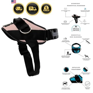 Dog Harness No Pull Reflective Adjustable Padded Small Medium Large - Picture 1 of 7