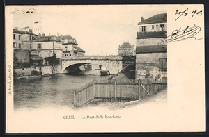 AK Creil, Le Pont de la Boucherie - Bild 1 von 2