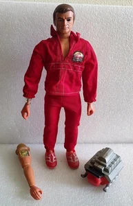 VINTAGE 1975 KENNER SIX MILLION DOLLAR MAN 12" FIGUR mit KRITISCHEM AUFWEISUNGSARM - Bild 1 von 11