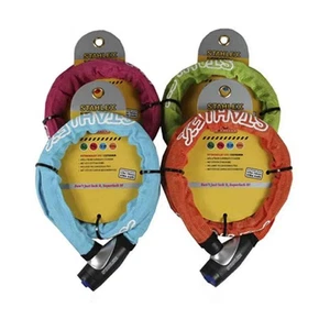 Lucchetto con chiave Stahlex Bicicletta Motocicletta Scudo - Foto 1 di 1