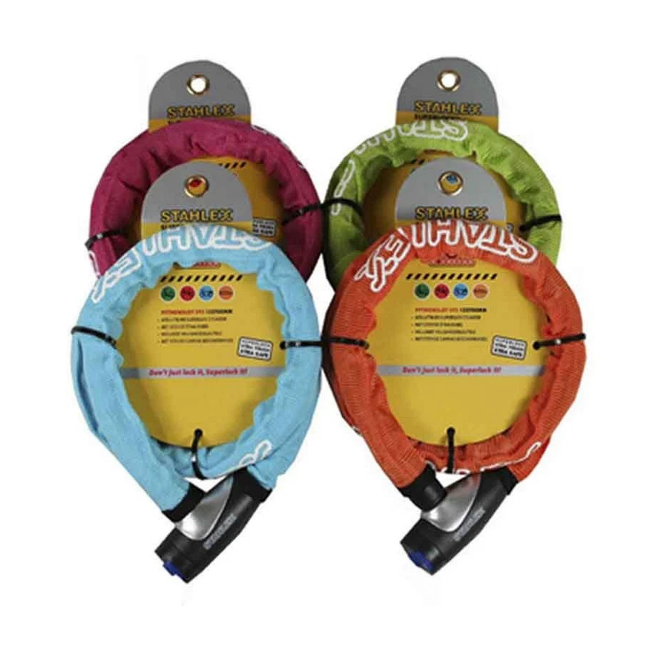 Lucchetto con chiave Stahlex Bicicletta Motocicletta Scudo - Immagine 1 di 1