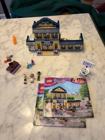 Lego Friends, 41005, High School, added 3184 and 41008, swimming pool