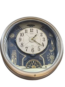 Seiko Watch Karakuri Clock Digital RE561s Used - Picture 1 of 9