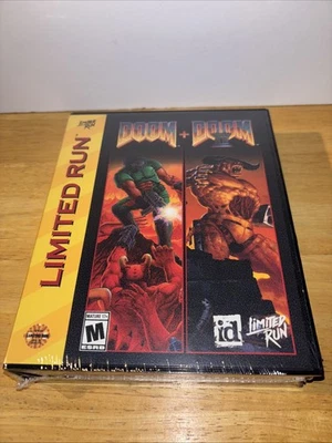 XBOX 10TH ANNIVERSARY VARIANT DOOM 1 & 2 LIMITED RUN GAMES COLLECTORS EDITION - Image 1 of 4