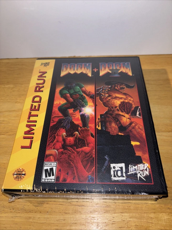 XBOX 10TH ANNIVERSARY VARIANT DOOM 1 & 2 LIMITED RUN GAMES COLLECTORS EDITION - Image 1 of 4