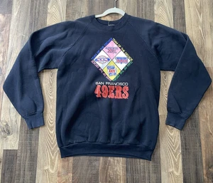 San Francisco 49ers Sweatshirt -Team of The Decade Black XL Fruit of the Loom - Picture 1 of 9