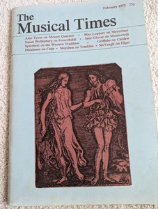 The Musical Times Magazine Vintage February 1975 No 1584 Vol 116 - Picture 1 of 3