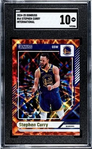 2024-25 Donruss Stephen Curry #64 International Red SGC 10 - Picture 1 of 2