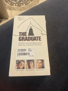 THE GRADUATE 1967 25th Anniversary VHS BRAND NEW SEALED Dustin Hoffman - Picture 1 of 4