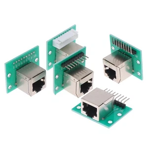 1Pcs RJ45 Adapter Board XH2.54 Network Interface + Breakout Board + Pin Header - Afbeelding 1 van 18