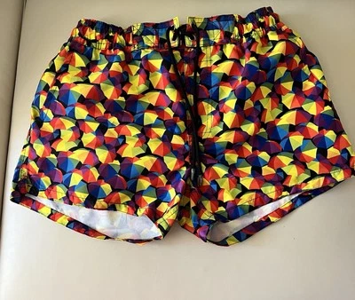 Pantalones Cortos de Natación 2(X)IST Para Hombre Multicolor Firma Calce Bañador con Malla NUEVO Pequeño Foto 1 de 4