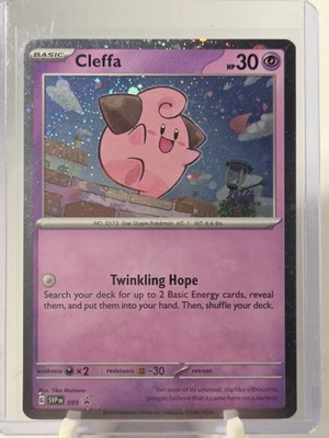 Cleffa 095 Sv: Scarlet & Violet Promo Cards Holo - Image 1 of 2