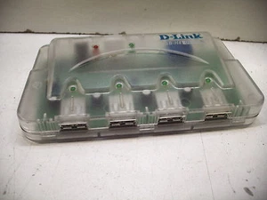 D-LINK DSB-H4/A DSB-H4 VER.D2 4 PORT USB HUB QUANTITY!! WOW!! - Bild 1 von 1