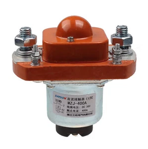 New 36 Volt 400A Main Contactor Solenoid MZJ-400A For Heavy Duty Golf Cart - Picture 1 of 6