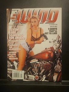 In The Wind Magazine No 66 November 1994-Buxom Ba Ed / License Plates w/ Message - Picture 1 of 11