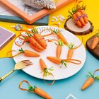 S- 12Pcs Easter Carrot Hanging Ornaments Set Kit For Easter Decoration R4q59786