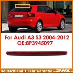 LED Bremslicht Glas Rot Stopleuchte 3. Rücklicht für Audi A3 8P 03-13 8P3945097 - Bild 1 von 9