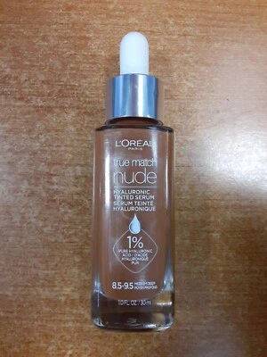 L'Oreal True Match NUDE Hyaluronic Tinted Serum Makeup-Med. Deep 8.5-9.5  U3985 - Image 1 of 4