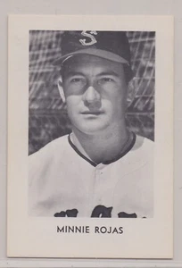 Tarjeta de palomitas de maíz 1966 Seattle Angels PCL Minnie Rojas cubana - Imagen 1 de 2