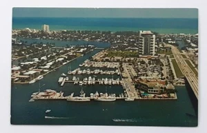Postcard FL Florida Fort Lauderdale Pier 66 Luxury Hotel Aerial View Unposted - Picture 1 of 2