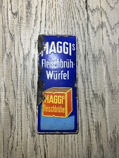 Maggi Emailleschild Original Emailschild Altes Emaille Schild T&uuml;rschild