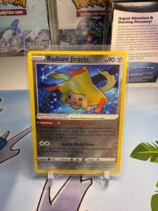 Radiant Jirachi 120/195 Swsh12: Sword & Shield - Silver Tempest Holo - NM - Picture 1 of 9