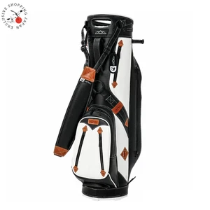 Honma Golf Sun Mountain Croco Cart Bag 9in Crocodile Dandee Men 2025 White/Black - Picture 1 of 9