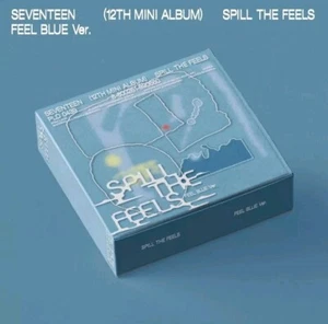 SEVENTEEN - SPILL THE FEELS (FEEL BLUE Version) Music CD Album Boxset Boy Band - Imagen 1 de 9