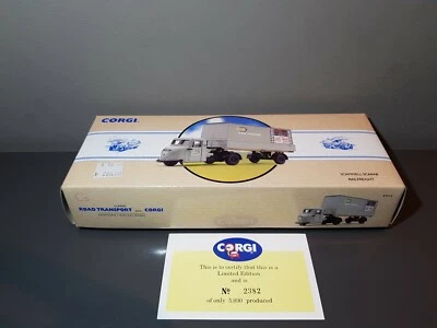 CORGI Scammell Scarab Railfreight - 1:43 - LIMITIERT - 97913 - Grau - Bild 1 von 4