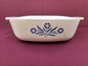 P-1-B Vintage Corning Ware Blue Cornflower 1-Qt Casserole Bowl Dish - Picture 1 of 8