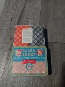 Alles Lacht für Kinder Schmidt Kartenspiel 60er Jahre Frage Antwort - Bild 1 von 3