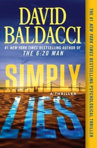 Simply Lies: A Psychological Thriller - Paperback By Baldacci, David - VERY GOOD - Image 1 of 1