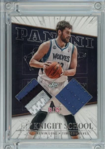 2022-23 Kevin Love Jersey Fusion Game Used Dual Jersey /25 2013 Knight School - Picture 1 of 2