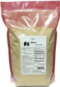Biologisch angebaut in Peru Maca Wurzel reines Pulver 1000g (2,2 Pfund) Energie - Bild 1 von 2