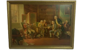 Antique Lithograph "Courtesy of Pabst Breweries" c 1936 - French and Indian War? - Picture 1 of 19