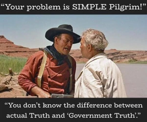 "John Wayne Quote Kühlschrankmagnet 3 1/2""x 3 1/2" - Bild 1 von 1