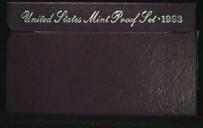 1993-S US Proof Mint Set 5 Coins CLAD 18chu0304 - Image 1 of 4