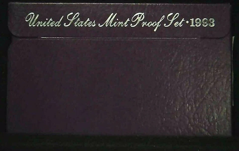 1993-S US Proof Mint Set 5 Coins CLAD 18chu0304 - Image 1 of 4