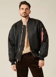 ALPHA INDUSTRIES MA-1 BOMBER FLIGHT JACKET - Picture 1 of 5